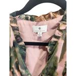 Socialite Womens XS Pink Printed Ruffled Dress Nordstrom Multicolor Lined Photo 3