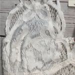 Francesca’s Dina Be Ivory Lace Bralette Size XS Photo 8