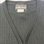 Sandro Black Ribbed Men's Sweater Size XL Photo 2