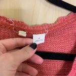 Anthropologie Moth Red One Pocket Knit Sweater XS Photo 5