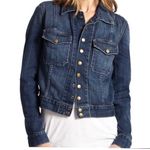 Current/Elliott The Snap Trucker Denim Jean Jacket Size S Photo 10