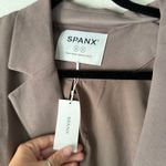 Spanx ‎ The Perfect Blazer Women’s M Brown Stretch Jacket Career NWT Photo 2