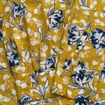 J.Crew  Yellow Wrap Skirt with Mandarin Collar Photo 3