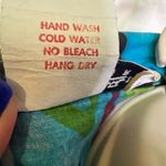 Oscar de la Renta Vintage Swimwear Tropical Floral Cover Up Size Medium 80’s Photo 8