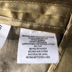 Diane Von Furstenberg  Gold Metallic Ramira Cropped Sleeve Blazer 4 Photo 15