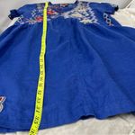 Johnny Was  women’s medium Florence Tunic Dress/top embroidery 100% linen Photo 10