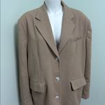 Maeve ANTHROPOLOGIE  Oversized Tan Blazer M/L Photo 7
