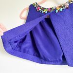 Moulinette Soeurs Anthropologie Jewel Royal Blue Crop Tank Top Size 4P Photo 7