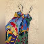 Farm Rio NEW  Tropical Scenario Sleeveless Maxi Dress sz S Photo 6
