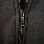 Lululemon  Plush Times Zip Up Fleece Lined Jacket Size 8 Heathered Black Photo 2