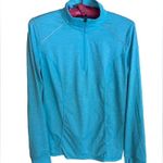 Xersion  mint green athleisure 1/4 zip top with long sleeves size medium Photo 0