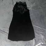 ZARA  black open back mini dress size medium Photo 4