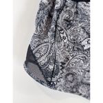 Lululemon Women Shorts Black Lululemon Hotty Hot Paisley Stretch Athletic Size 6 Photo 8