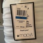 B Darlin B. Darlin' Long-Sleeve V-Neck Ruched Bodycon Dress in White, Juniors Size XL NWT Photo 5