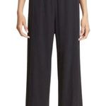 Helmut Lang Black Wide Leg Crepe Culottes Women’s Size XS Photo 0