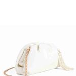 Understated Leather ‎ cream clutch wristlet new in dust bag Photo 1