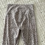 Varley High-Rise Neutral Taupe Animal Print Leopard Cheetah Leggings Size XS Photo 6