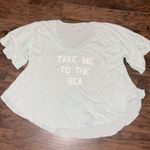 Wildfox Take Me to the Sea Coverup minty teal Oversized - no label Photo 1