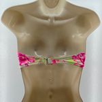 Victoria's Secret  Strapless Bikini Bright Tropical Floral 36C Photo 3