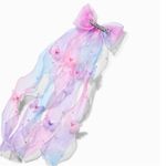 Claire's Pink and Purple Pearl Butterfly Hair Clip Photo 1