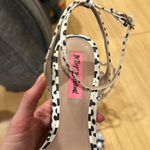 Betsey Johnson Funky floral vintage heels Photo 5