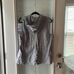 St. Tropez  100% Linen Hoodie Large Vest Photo 1