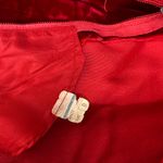 Vintage 60s Red Velvet GoGo Mod Mini Dress M/L Size M Photo 7