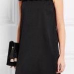 Madewell  Crochet Fringe Shift Mini Dress Vacation Casual Minimalist Women Size 4 Photo 0