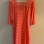 Spense Quarter Sleeve Lace Pink Dress NWT Photo 1