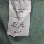 Mighty fine Green Distressed Blame It On My Zodiac Cropped Tee Size Small Photo 8