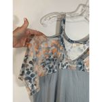 a.gain Women's Cold Shoulder Tunic Top V Neck Short Sleeve Multi Pattern Gray 3X Photo 1