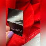 Adelyn Rae Red Rozina Woven Strapless Bow Top Large Photo 10