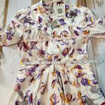 Zadig & Voltaire  Rivage Jac Cut Flowers Silk-Blend Dress Size XS Photo 9