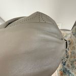 Coach Brooke Perforated Leather Hobo Gray Handbag Photo 13