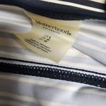 Motherhood Maternity  Black & Cream Striped One-Piece Halter Swimsuit (L) Photo 5