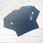 Tory Burch Tory‎ Burch Women's Oversized Floral Crew Neck Pullover Sweater Size Medium Photo 5