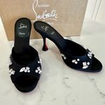 Christian Louboutin Degraqueen 85mm Crystal Slide Sandals Photo 3