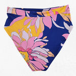 Trina Turk Breeze High Waist Floral Print Swimwear Cheeky Bikini Bottoms Size 8 Photo 6
