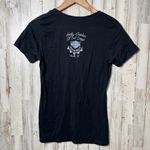 Vintage Harley Davidson Black Green Rhinestone Baby Tee Womens Size Small Photo 3