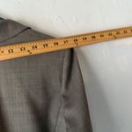 Ann Taylor  16P Womens Brown Tweed Blazer Pants Suit Set Career Office Wool Blend Photo 12