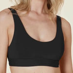 ANDIE  Bikini‎ Set Ventura Top 90s High Waisted Bottom Black size XL NWT Photo 0