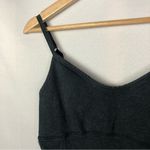 Lululemon Dark Charcoal Gray Fitted Athletic Tank Top 8 Photo 2