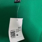 Forever 21  Jade Green Thick Ribbed Long Sleeve Bodysuit NEW M Photo 4