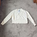 Jag jeans Jag Ivory The Cross Front Sweatshirt SIZE M Photo 1