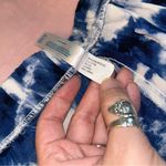 Cacique Swim wide leg tie dye cover up pant blue and white size 26/28 Photo 4