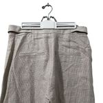 Veronica Beard Brixton Women's Plaid Wide-Leg Ankle Pants Size 10 Multicolor Photo 4