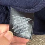 Maeve  Anthropologie Navy Blue Fit Flare Scalloped Lace Dress Size Small Formal Photo 10