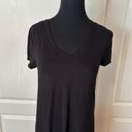 C&C California C&ax CALIFORNIA BLACK BASIC STRETCH T SHIRT DRESS Photo 1