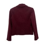 Anthropologie Cartonnier by  Maroon/Plum 1 Button Blazer Photo 3