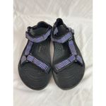 Teva women's hurricane purple Velcro strap hiking open toe sandals outdoor shoes Photo 1